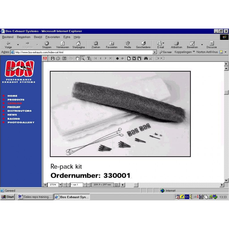 Re-Pack-Kit Universeel vulmateriaal 450 g incl. toebehoren