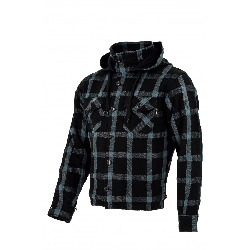 Richa LUMBER Hoodie Zwart maat M