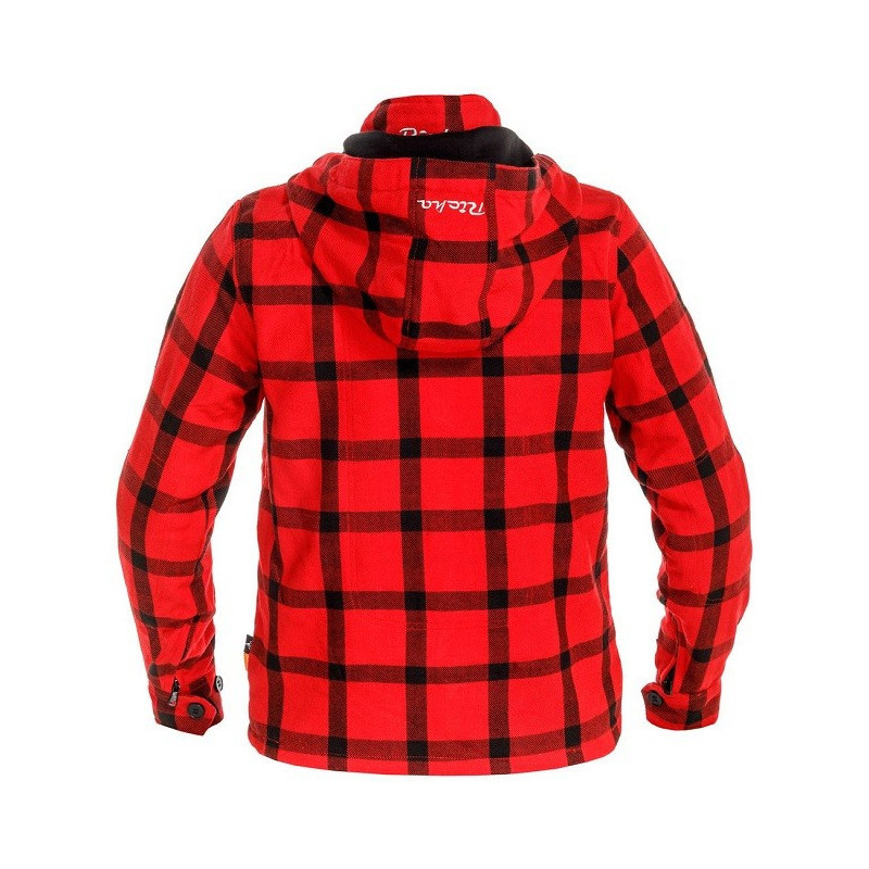 Richa LUMBER Hoodie Lady Rood maat XL