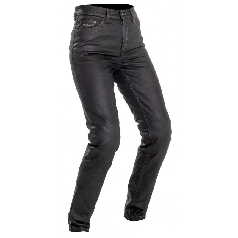 Richa WAXED Lady JEANS SLIM FIT Antraciet maat 22