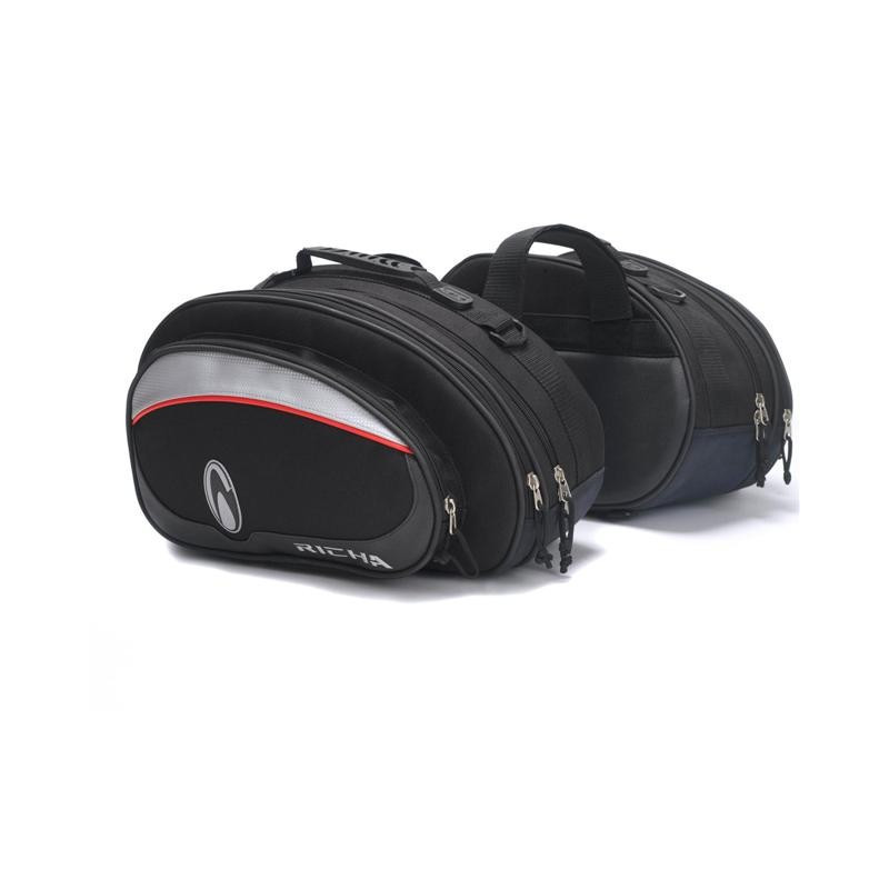 Richa TWIN ZADELTASSEN Zwart