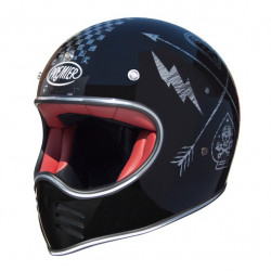 Premier Trophy MX helm NX Silver Chromed maat S