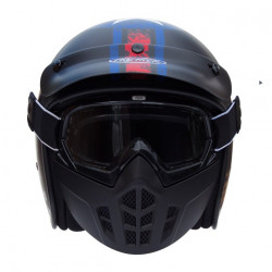 Premier Vintage Mask Jethelm Pin Up 9 BM maat XL