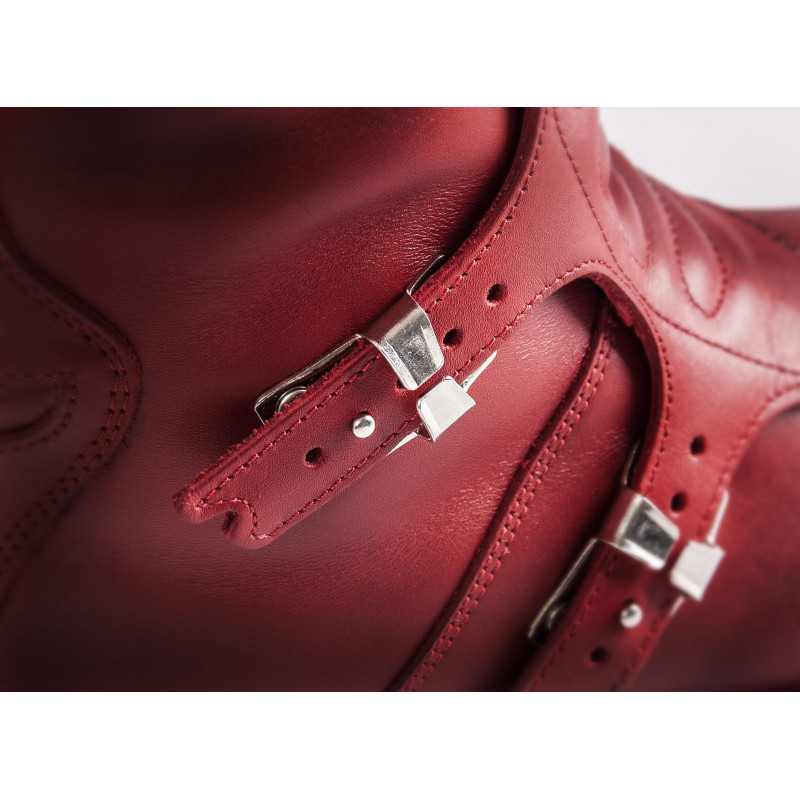 Stylmartin Café Racer CONTINENTAL Laarzen Rood maat 38