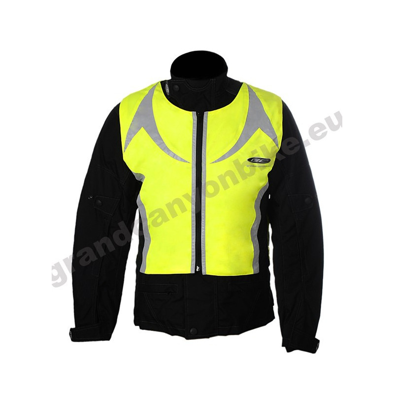 Grandcanyon Bikewear STRETCH REFLECTIE VEST Fluorgeel maat 2XL