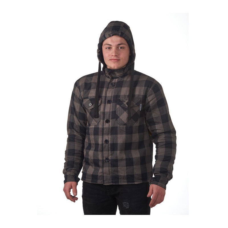 Grandcanyon Bikewear WOODCHOPPER HOODIE Grijs maat 2XL