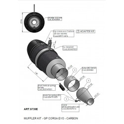 Leovince GP Corsa evo corto...