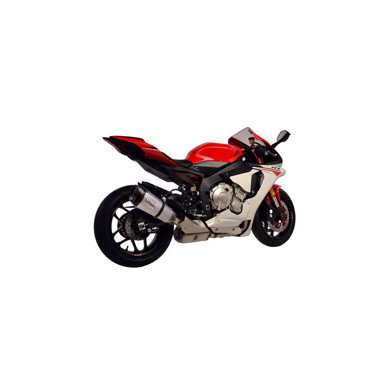 Leovince SBK Factory S yamaha yzf r1 1000 RVS (Inox)
