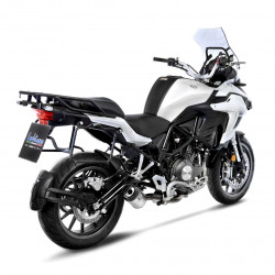 Leovince SBK LV One EVO benelli trk 502 RVS (Inox)