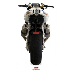 MIVV Aprilia Tuono fighter 1000 2002 2005 GP Sport Slip-on Titanium
