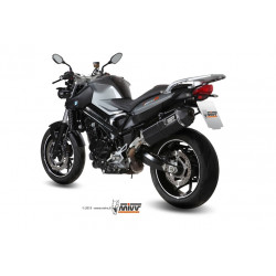 MIVV Bmw F 800 r / gt 2009 Speed Edge Sport Slip-on Steel black