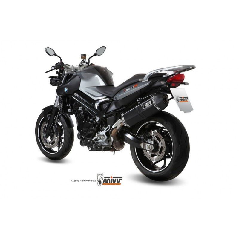 MIVV Bmw F 800 r / gt 2009 Speed Edge Sport Slip-on Steel black