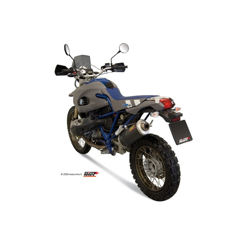 MIVV Bmw Hp2 enduro 2005 2009 Oval Sport Slip-on Carbon