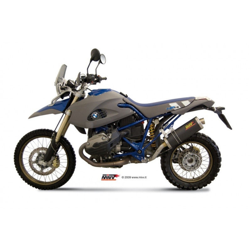 MIVV Bmw Hp2 enduro 2005 2009 Oval Sport Slip-on Titanium