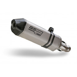 MIVV Bmw R 1200 gs / adventure 2013 2018 Speed Edge Sport Slip-on Titanium met Carbon eindkap