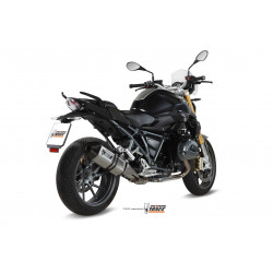 MIVV Bmw R 1200 r / rs 2015 Speed Edge Sport Slip-on RVS met Carbon eindkap
