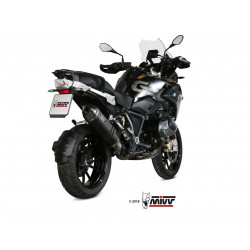 MIVV Bmw R 1250 gs / adventure 2019 Speed Edge Sport Slip-on Steel black