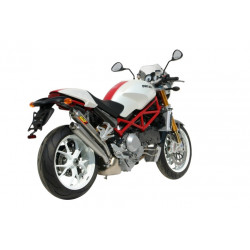 MIVV Ducati Monster s4rs 2006 2008 X-Cone Sport 2 slip-on RVS (Inox)