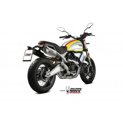 MIVV Ducati Scrambler 1100 2018 GP PRO Sport 2 slip-on Titanium