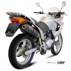 MIVV Honda Xl 125 varadero 2007 2011 Oval Sport Slip-on Carbon met Carbon eindkap