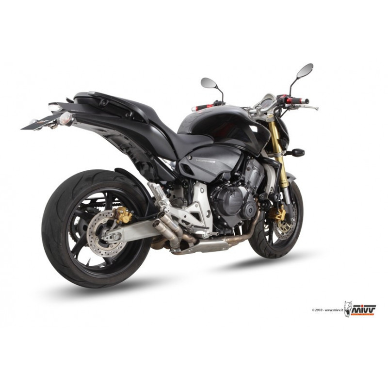 MIVV Honda Cbr 600 f 2011 2013 Double Gun Sport Slip-On Full Titanium