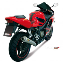 MIVV Honda Cbr 600 fs 2001 2003 X-Cone Sport Slip-on RVS (Inox)