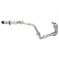 MIVV Honda Cbr 600 RR 2013 2016 Suono Power evo Imp. compl./full sys. 4x2x1 Full titanium carbon caps