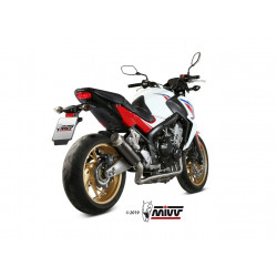 MIVV Honda Cb 650 f 2014 2018 GP PRO Sport Imp. compl./full sys. 4x2x1 Steel black