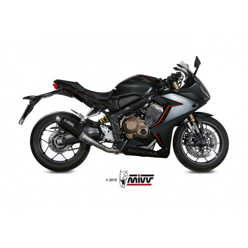 MIVV Honda Cb 650 r 2019 GP PRO Sport Imp. compl./full sys. 4x2x1 Carbon
