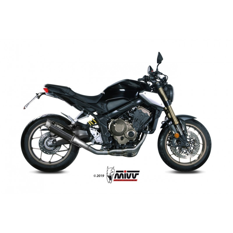 MIVV Honda Cb 650 r 2019 GP PRO Sport Imp. compl./full sys. 4x2x1 Steel black