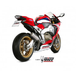MIVV Honda Cbr 1000 RR 2017 2019 Mk3 Sport Slip-on RVS (Inox)