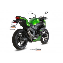 MIVV Kawasaki Ninja 300 2013 2016 Double Gun Sport Slip-On Full Titanium