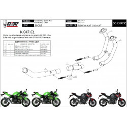 MIVV Kawasaki Ninja 400...