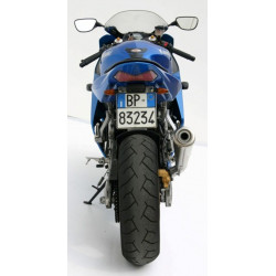 MIVV Kawasaki Zx-6 RR 2003 2004 X-Cone Sport Slip-on RVS (Inox)