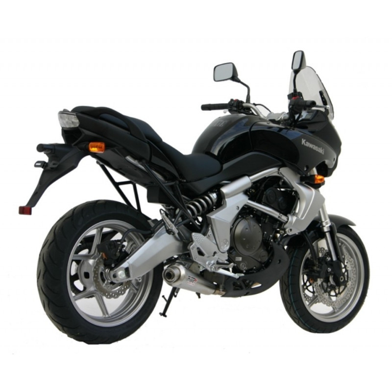 MIVV Kawasaki Er-6n / f 2005 2011 X-Cone Sport Slip-on RVS (Inox)