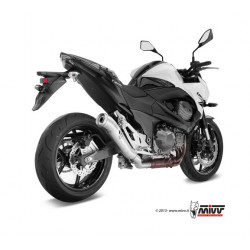 MIVV Kawasaki Z 800 e 2013 2016 Ghibli Sport Slip-on RVS (Inox)