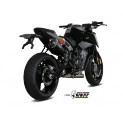 MIVV Ktm 790 duke 2018 Delta race Sport Slip-on Steel black