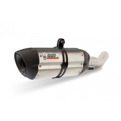 MIVV Ktm 1290 superduke 2014 2019 Suono Sport Slip-on RVS met Carbon eindkap