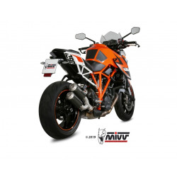MIVV Ktm 1290 superduke 2014 2019 Mk3 Sport 2 slip-on Carbon