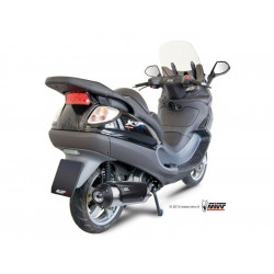 MIVV Piaggio Mp3 125 2006 2007 - Urban Imp. compl./full sys. 1x1 RVS (Inox)