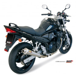 MIVV Suzuki Gsf 650 bandit 2005 2006 X-Cone Sport Slip-on RVS (Inox)