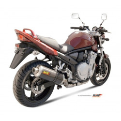 MIVV Suzuki Gsf 650 bandit 2007 2015 Oval Sport Slip-on Carbon met Carbon eindkap