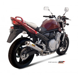 MIVV Suzuki Gsf 650 bandit 2007 2015 X-Cone Sport Slip-on RVS (Inox)