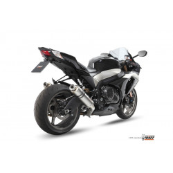 MIVV Suzuki GSX-R 1000 2009 2011 GP Sport 2 slip-on Titanium
