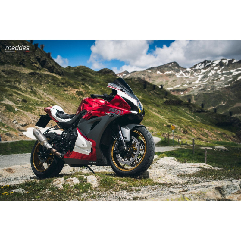 MIVV Suzuki GSX-R 1000 2017 GP PRO Sport Slip-on Titanium