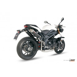 MIVV Triumph Speed triple 2011 2015 GP Sport 2 slip-on Carbon