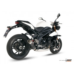 MIVV Triumph Speed triple 2011 2015 GP Sport Slip-on Carbon