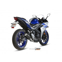 MIVV Yamaha Yzf r25 2015 Mk3 Power steel Imp. compl./full sys. 1x1 Carbon