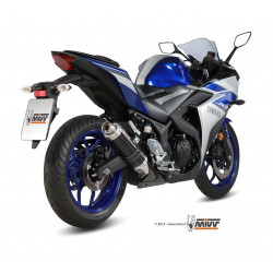 MIVV Yamaha Yzf r25 2015 GP Sport Slip-on Steel black