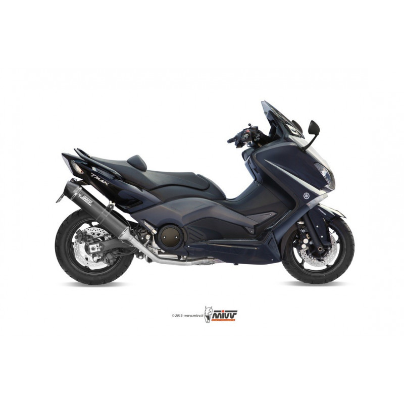 MIVV Yamaha T-max 530 2012 2016 Stronger Sport Imp. compl./full sys. 2x1 Steel black